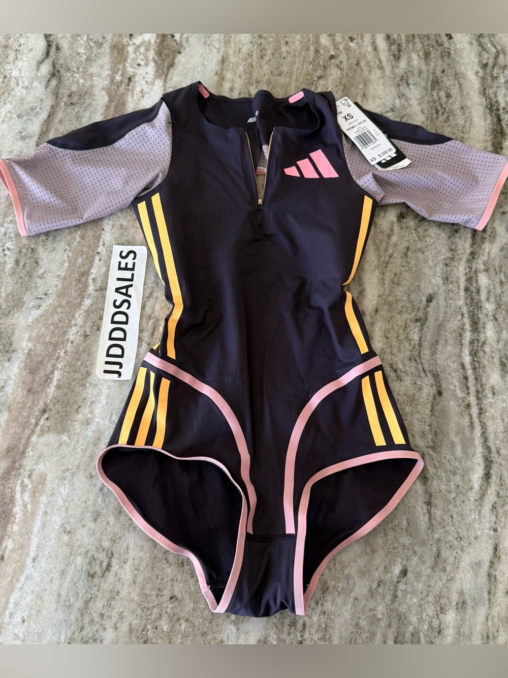 Adidas 2024 Pro Elite Promo Team Speedsuit Running Leotard IN1186 Women’s Sz XS